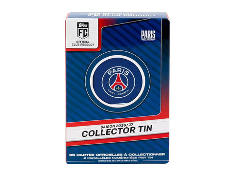 2026/27 Topps Paris Saint-Germain Soccer Collector Tin