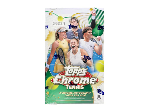 2026 Topps Chrome Tennis Hobby