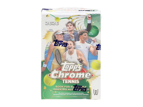 2026 Topps Chrome Tennis Blaster