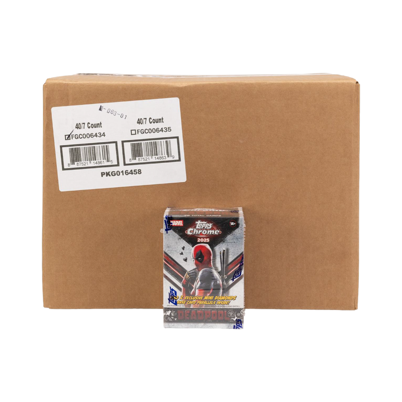 #10 2025 Topps Deadpool Chrome Blaster Case