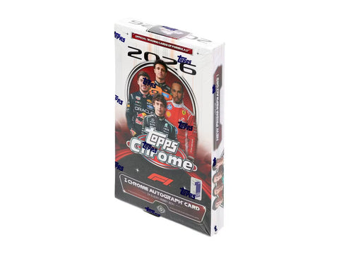 2026 Topps Chrome F1 Formula 1 First Day Issue Hobby