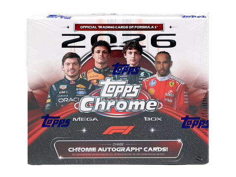 2026 Topps Chrome F1 Formula 1 Mega