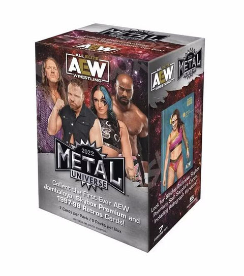 2022 Upper Deck AEW Metal Universe Wrestling Blaster