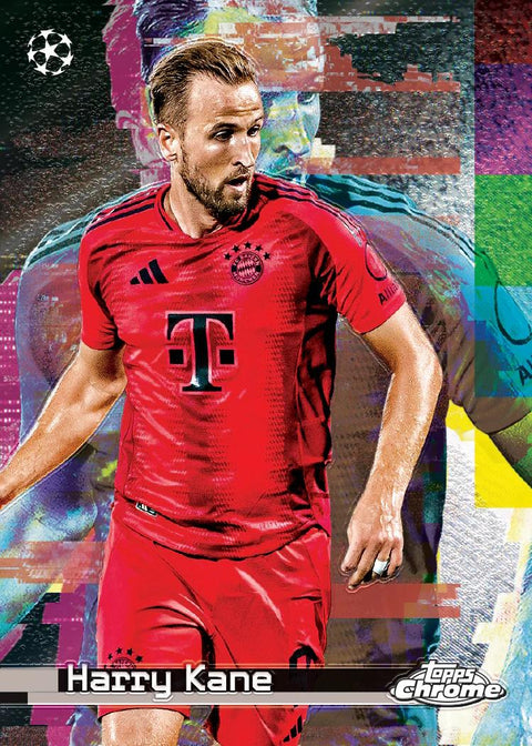 2024/25 Topps Chrome UEFA Club Competitions Soccer Hobby Jumbo