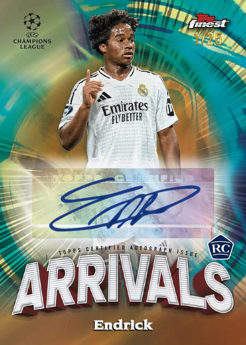 2024/25 Topps UEFA Club Competitions Finest Soccer Hobby