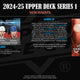 2024/25 Upper Deck Series 1 Hockey 3-Pack Blaster (Oversized Young Guns!)
