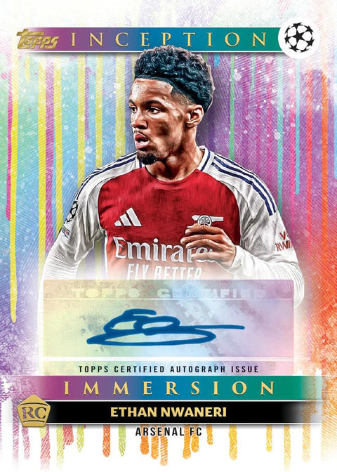 2024/25 Topps Inception UEFA Club Competitions Soccer Hobby