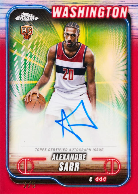 2024/25 Topps Chrome Basketball 8-Pack Blaster
