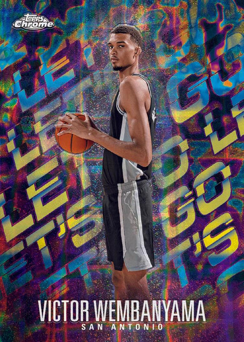 2024/25 Topps Chrome Basketball 8-Pack Blaster