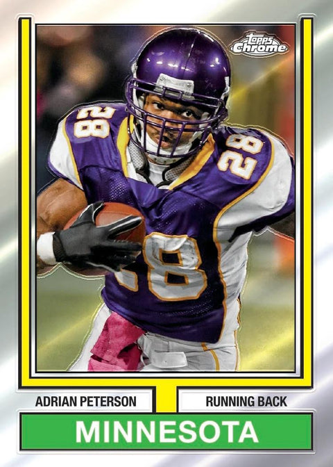 2024 Topps Chrome Football Hobby Pack