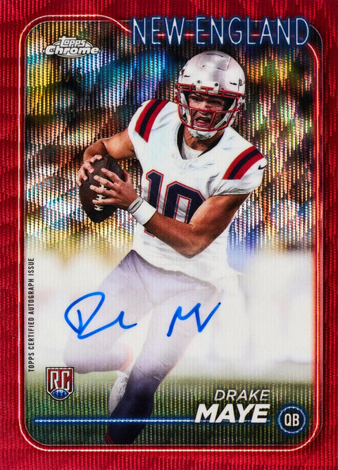 2024 Topps Chrome Football Hobby Pack