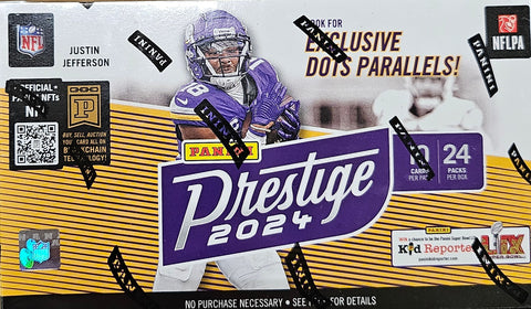 2024 Panini Prestige Football 24-Pack Retail Box
