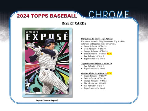 2024 Topps Chrome Baseball Hobby Jumbo Pack