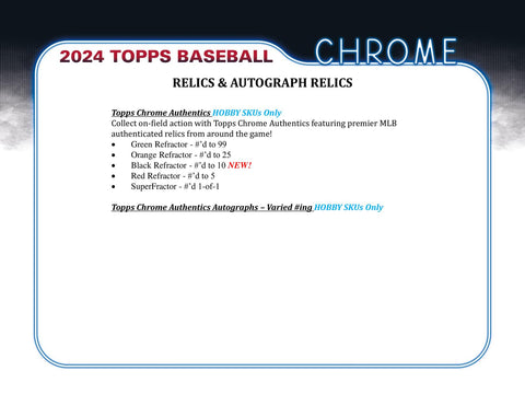 2024 Topps Chrome Baseball Hobby Jumbo Pack