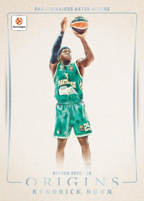 2025/26 Panini Origins EuroLeague Basketball Hobby