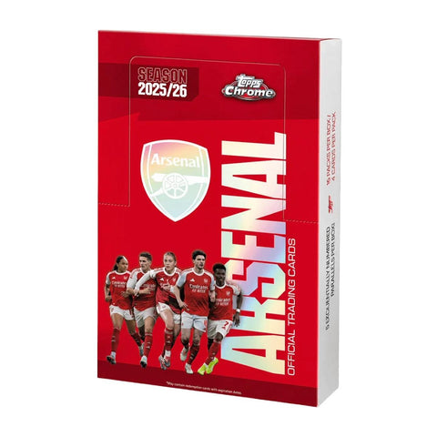 2025/26 Topps Chrome Arsenal Soccer Hobby