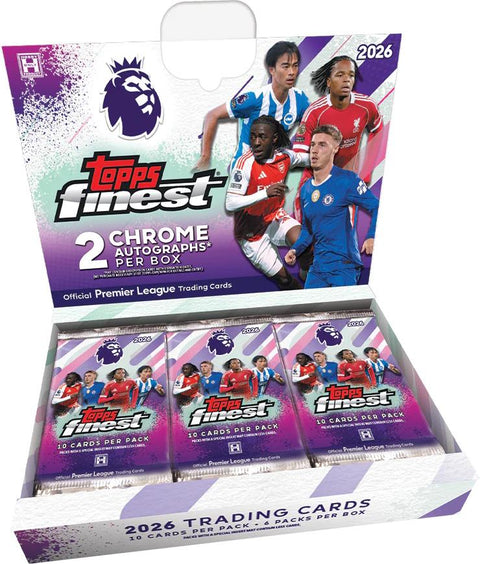 2025/26 Topps Finest Premier League EPL Soccer Hobby