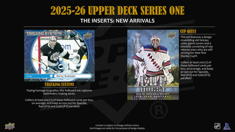 2025/26 Upper Deck Series 1 Hockey Hobby