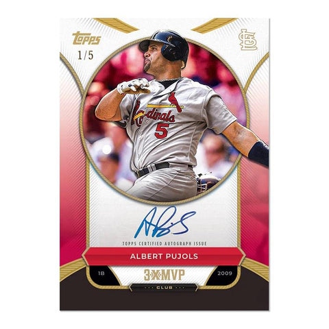 2025 Topps Welcome to the Club: 3X MVP Baseball