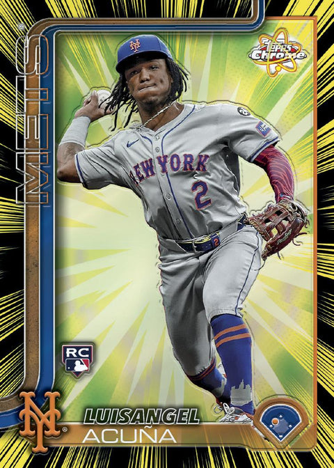 2025 Topps Chrome Baseball Hobby Jumbo Pack