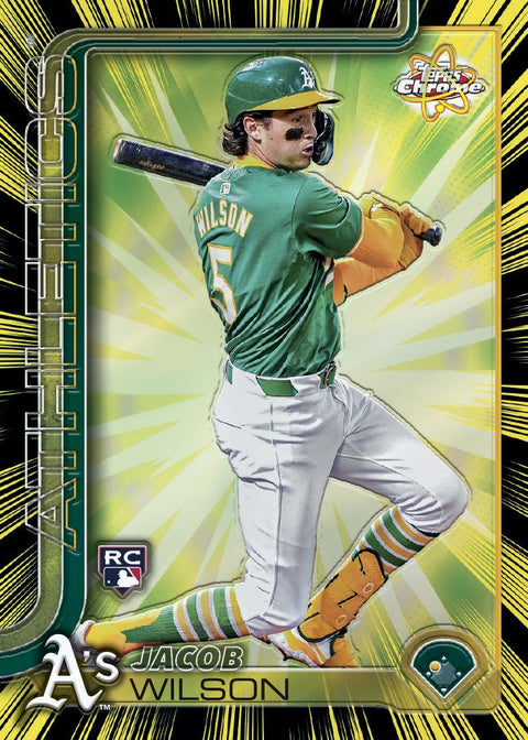 2025 Topps Chrome Baseball Hobby Jumbo Pack