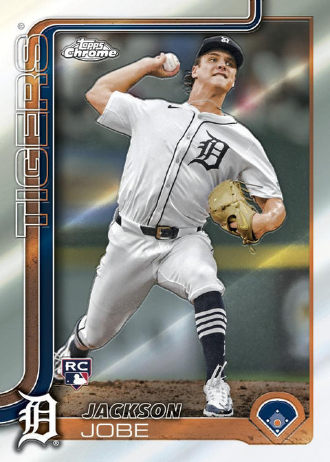 2025 Topps Chrome Baseball Hobby Jumbo Pack