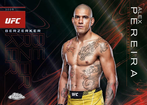 2025 Topps Chrome UFC Mega