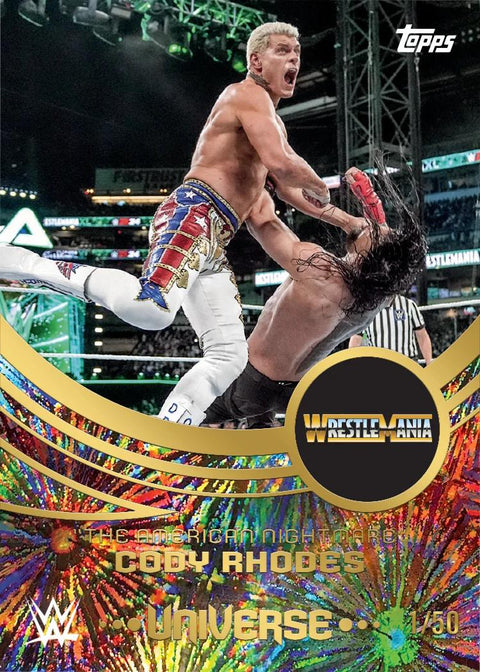 2025 Topps WWE Universe Wrestling Hobby