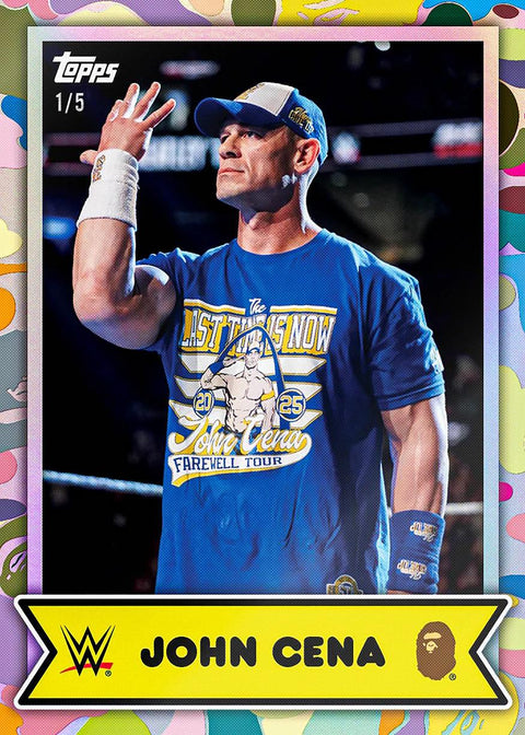 2025 Topps WWE x BAPE Wrestling Box