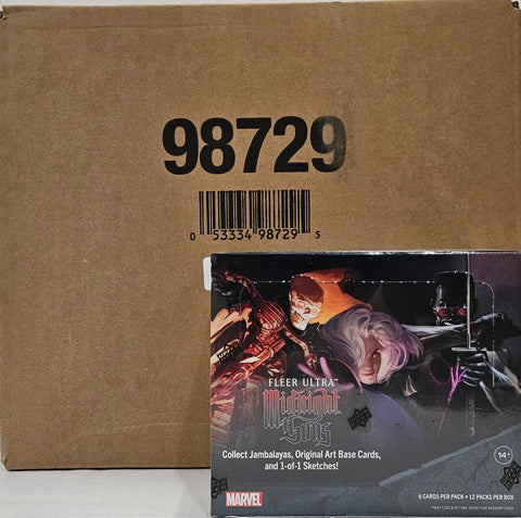 Marvel Fleer Ultra Midnight Sons Trading Cards Hobby Pack (Upper Deck 2023)