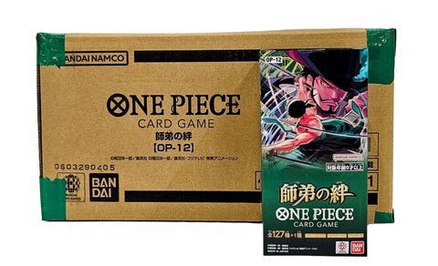 One Piece TCG Teacher Student Bond (OP-12) Booster (Japanese)