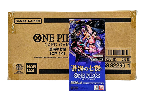 One Piece TCG The Azure Sea's Seven (OP-14) Booster (Japanese)