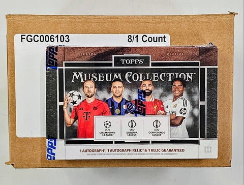 2024/25 Topps UEFA Club Competitions Museum Collection Soccer Hobby