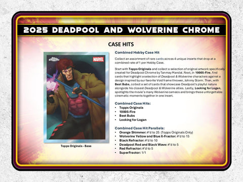 2025 Topps Deadpool Chrome Hobby