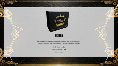 2026 Topps Five Star Baseball Hobby (Presell)