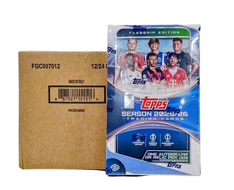2025/26 Topps UEFA Club Competitions Soccer Hobby