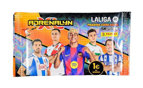 2025/26 Panini LaLiga Adrenalyn XL Soccer 50-Pack Retail Box