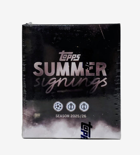 2025/26 Topps UEFA Club Competitions Summer Signings Soccer Set (Box)