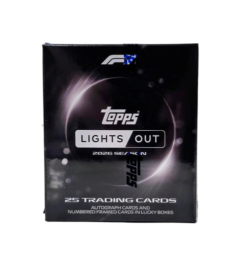 2026 Topps Lights Out Formula 1 F1 Box