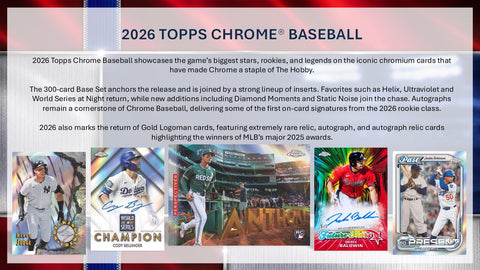 2026 Topps Chrome Baseball Mega