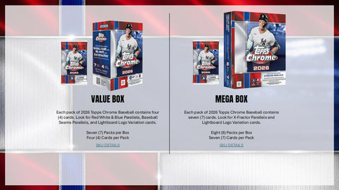 2026 Topps Chrome Baseball Hobby