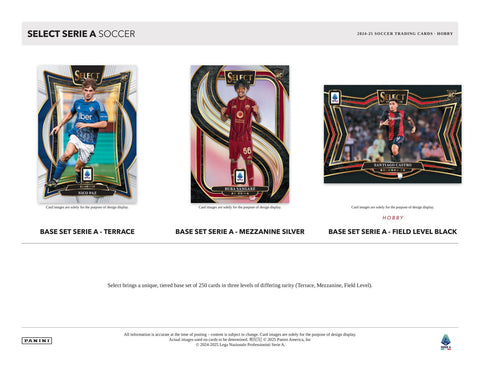 2024/25 Panini Select Serie A Soccer Hobby