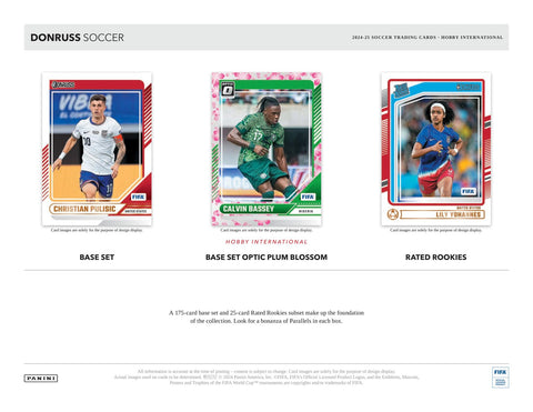 2024/25 Panini Donruss Soccer International Hobby Pack