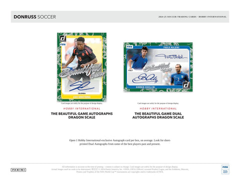 2024/25 Panini Donruss Soccer International Hobby Pack