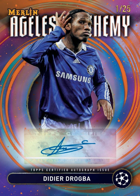 2024/25 Topps Chrome Merlin UEFA Club Competitions Soccer Breaker Delight