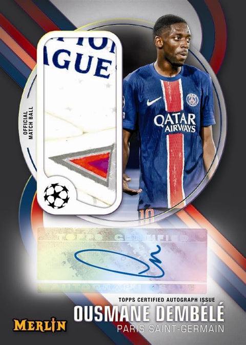 2024/25 Topps Chrome Merlin UEFA Club Competitions Soccer Breaker Delight