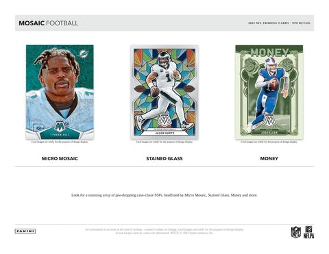 2024 Panini Mosaic Football Jumbo Value Pack
