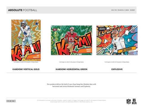 2024 Panini Absolute Football Hobby Pack