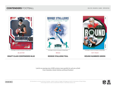 2024 Panini Contenders Football 5-Pack Blaster