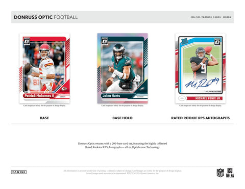 2024 Panini Donruss Optic Football Hobby Pack